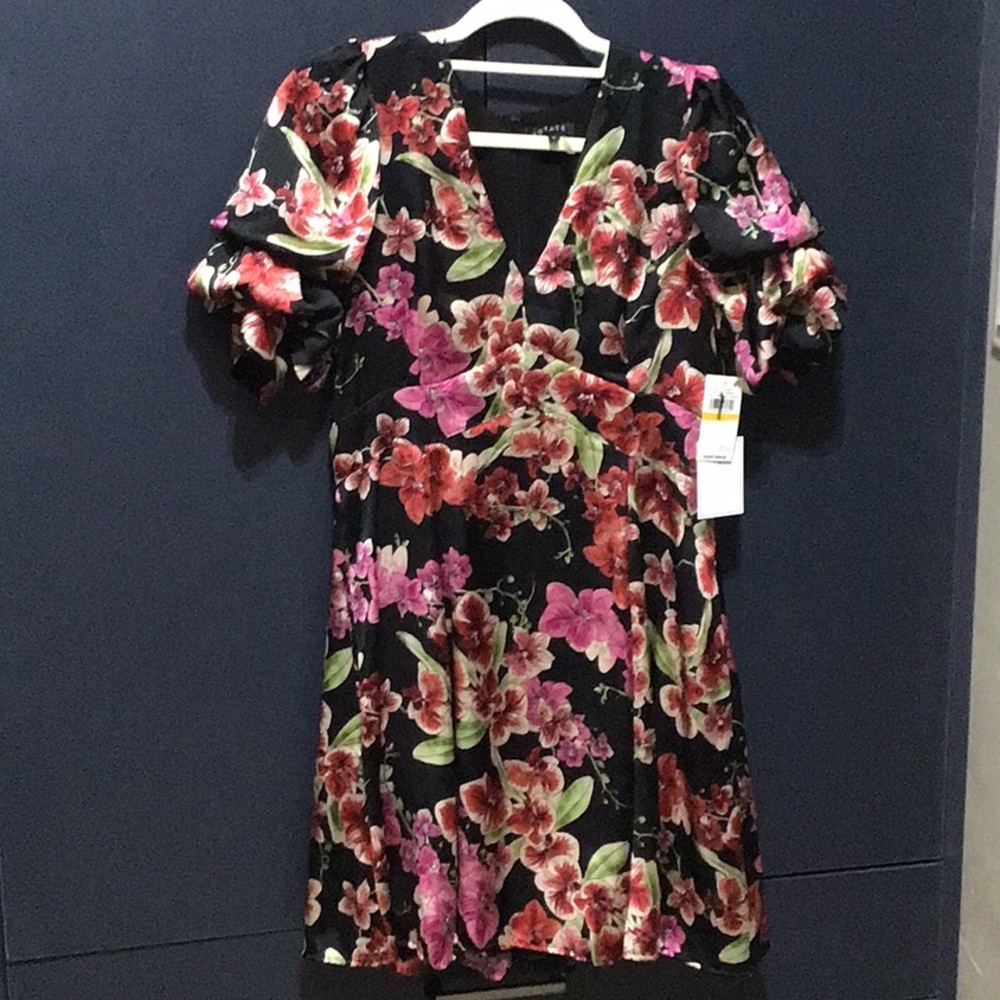 1State Wildest Dream Puff Sleeve Dress